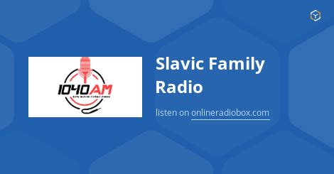 Slavic Family Radio Listen Live - 1040 kHz AM, Portland, United …