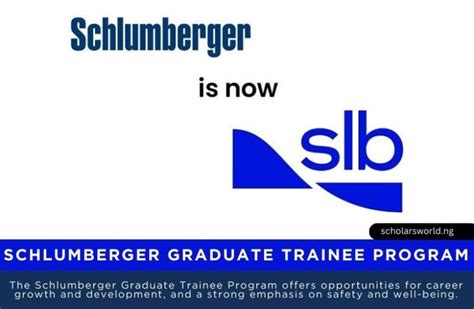 Slb graduate program salary.  The Schlumberger Graduate Trainee Program offers an excit...