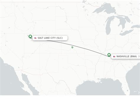 Slc to nashville. The average flying time for a direct flight from Salt Lake City, UT to Nashville is 3 hours 23 minutes Most direct flights leave around 10:06 MDT Delta Air Lines flight #2435 is today's earliest flight from Salt Lake City, UT to Nashville (10:06 MDT, Boeing 737-800 pax) 