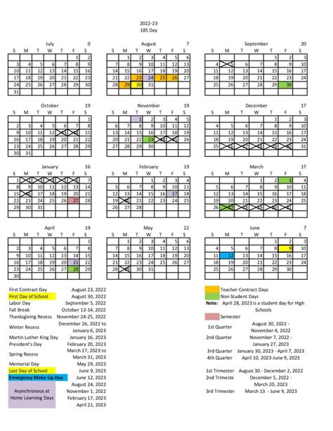 Slcsd Calendar