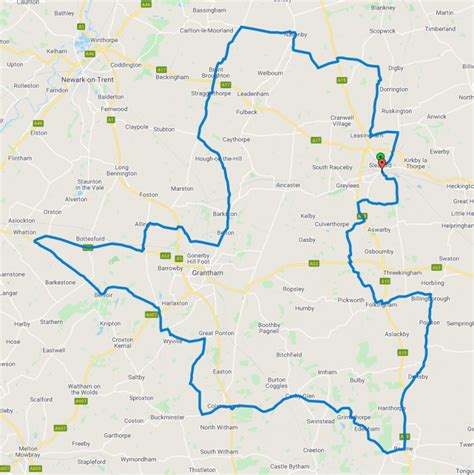 Sleaford 100 miles - A bike ride in Peterborough, England