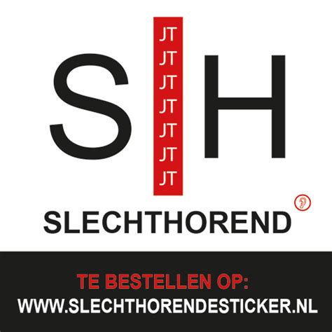 Slechthorend Sticker - Facebook