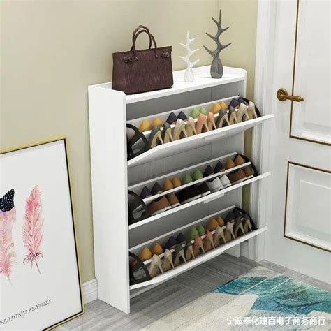 Sleek Shoe Storage: Modern Simplicity Cabinet Furniture #shorts