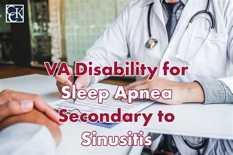 Sleep Apnea Secondary to Rhinitis and Sinusitis Denied