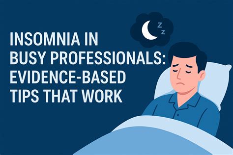 Sleep Tips for Busy Professionals