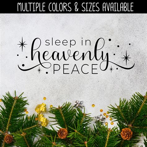 Sleep in Heavenly Peace - Etsy