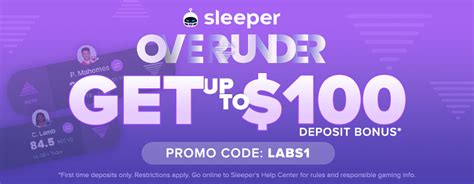 Sleeper promo code. Step 1. Sleeper will ask you for your mobile phone number. Step 2. Next, it will text you a verification code to enter. Step 3. You'll be asked to create a username. Step … 