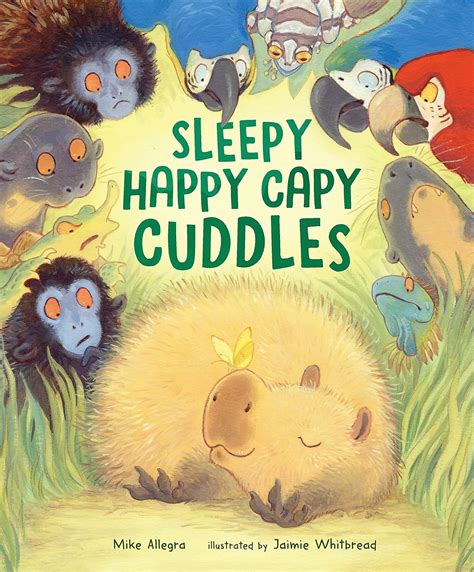 Sleepy Happy Capy Cuddles - amazon.com