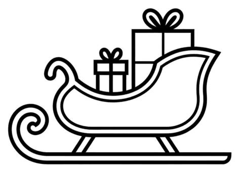Sleigh Coloring
