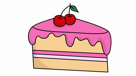 Slice Cake Drawing