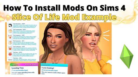Slice of Life Sims 4 process