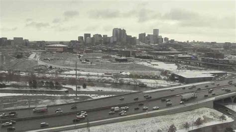 Slick conditions reported across Denver metro area Monday morning