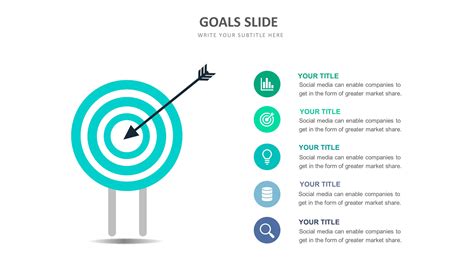 Slide Templates Goal Slide