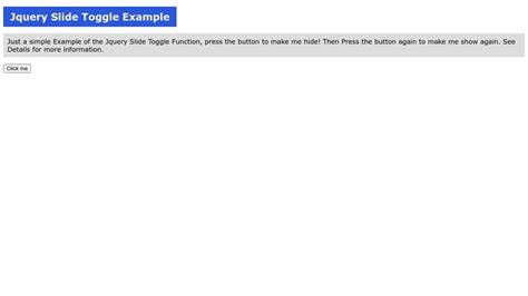 Slide toggle jquery codepen. .  ...
