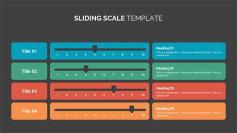 Sliding Scale Template SlideBazaar