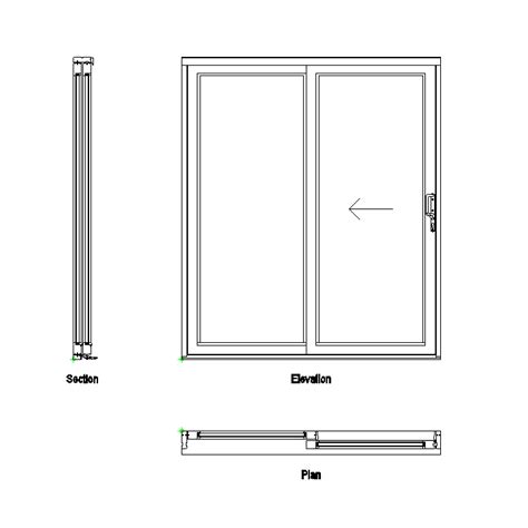 Sliding door drawings - Archweb