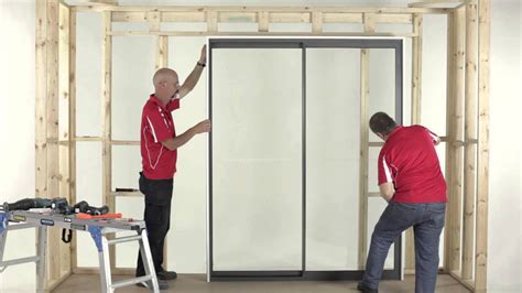 Sliding door installation. How to Build + Install a Sliding Door. November 25, 2014. Get step-by-step instructions for building and installing a bright yellow door on tracks. Price and stock could change after publish date, and we … 