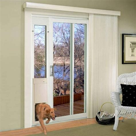 Hire An Expert. Installing a French door dog door is much more complicated than installing them in a normal wood door. The door is installed directly into the pane of glass in order to keep the structural integrity and look of the French door. However, most French doors are made with tempered glass, which cannot be cut without shattered. 