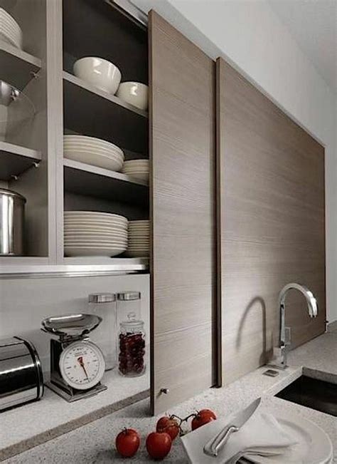 Sliding kitchen cabinet doors. When you push the lock button, its plunger rod (located in the back) will slide back. Then your plunger lock will be locked into position until you use a key. Hence, the plunger rod can slide the rear hole of the door keep it shut. Due to this mechanism, it is perfect for sliding wooden cabinet doors. 
