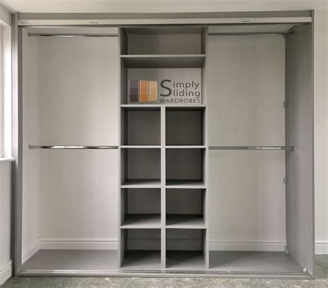 Sliding wardrobe door interior storage - B&Q