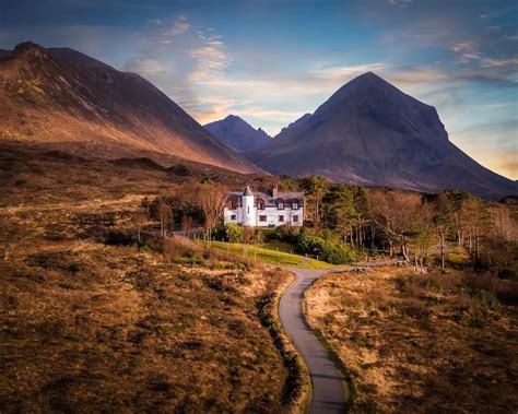 Since 1830, the hotel has been the perfect Central Skye hub for explorers & climbers looking to discover Skye’s breathtaking wilderness. Positioned at the foot of the Black Cuillin, Sligachan offers incredible rugged scenery, fantastic food and contemporary rooms..
