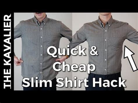 Slim Your Shirts Without Sewing or a Tailor - ZipSeam …