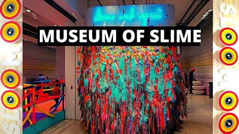 Slime museum. Sloomoo Institute is an interactive pop-up experience! Sink your hands into over 30 vats of textured, scented slime. See your brain on slime with an EEG machine. Relax at our ASMR sound station and be immersed in CGI satisfying videos. Tag our slime and repeat wall by smearing slime on it. Design your dream slime at the DIY bar. 