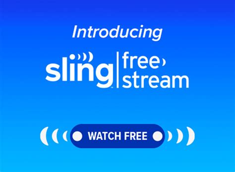 Sling Freestream offers 500+ free live TV channels and 