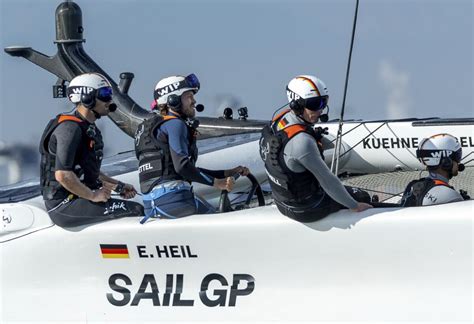 Slingsby puts Aussies in SailGP lead; former F1 champ Vettel takes German boat for a spin