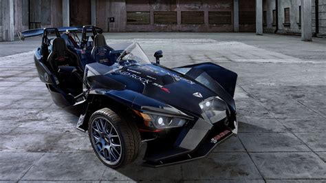 Slingshot top speed.  Find vehicle dimensions (length, height, width) a...