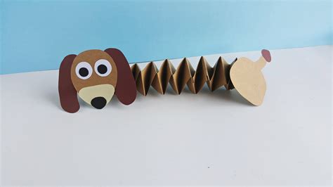 Slinky Dog Craft Template