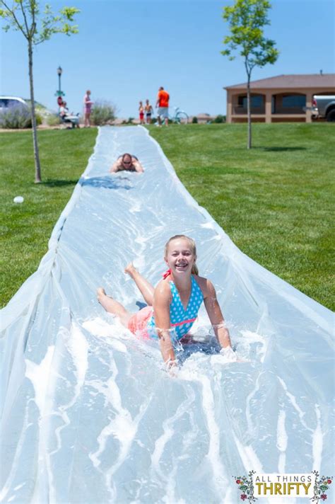 Slip and slide fun #kidsvideos #waterslide #slipandslide