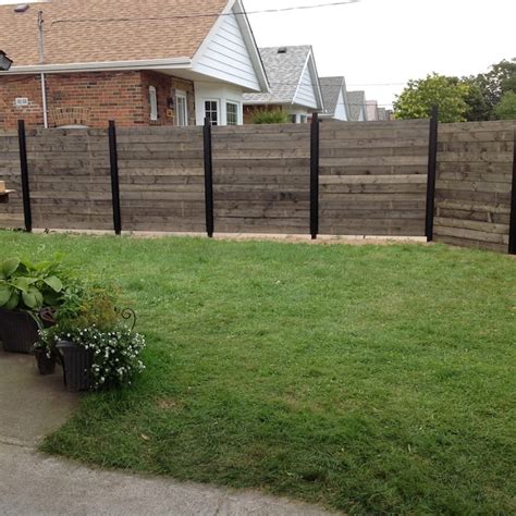 Slipfence 6-ft H x 1-1/2-in W Black Aluminum Privacy Fence …