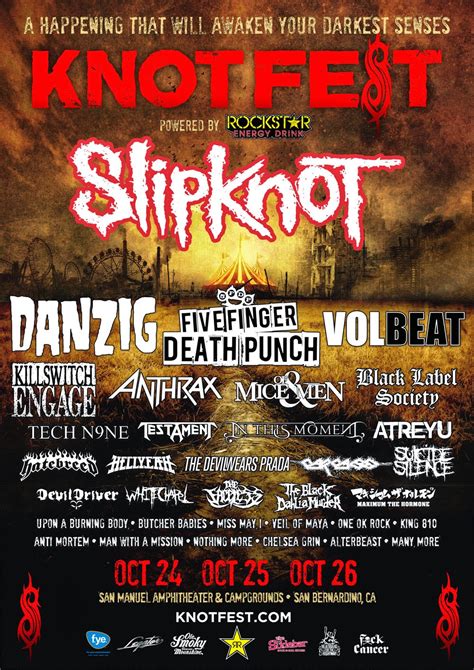 Slipknot setlist knotfest 2022. May 26, 2022 · Get the Slipknot Setlist of the concert at Centre Bell, Montreal, QC, Canada on May 26, 2022 from the Knotfest Roadshow 2022 Tour and other Slipknot Setlists for free on setlist.fm! 