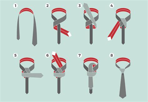 Slipsknutar &ndash; olika s&auml;tt att knyta slipsen (stor guide)