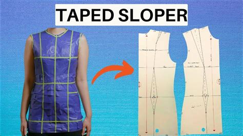 Sloper pattern free.  Once perfected, it streamlines your sewing process, How to make...