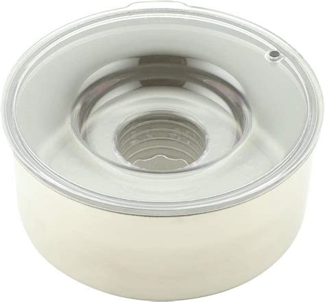 Slopper stopper. Gaskets and FingerValve - Replacement. GASKETS: Gasket Replacement to Seal Lid to Bowl. Two Gasket Sizes For: 1 Gallon Units (9.84" Dia) - SKU: P420V4A. 1.25 Quart Unit (6.85" Dia) - SKU: P420V4XSMA. Material: Silicone, Color: Black. FINGERVALVE: Replacement Air Release Valve (Qty 2 per) for all Breed Size Lids. 