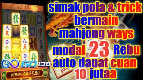 Slot Demo Pragmatic melalui Bocoran Online Gacor Ribu mahjong 10