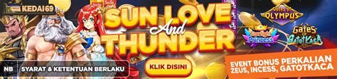 Slot yang lagi gacor: Situs Judi Chance Thunder tepatnya senang Via Dana Minimal Ribu 10