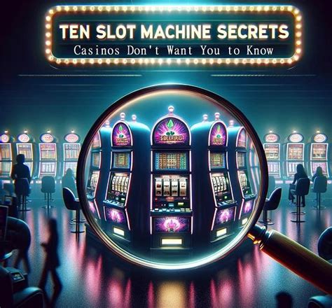 casino slot machine secrets