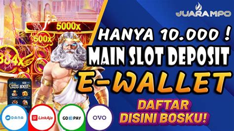 Slot deposit via e wallet. City fire.