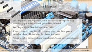 Slot ekspansi di motherboard disebut. 2 angka jitu hk malam.