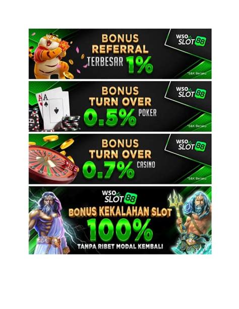 Slot online bonus 100 deposot pertama. Dan discount colok macau.