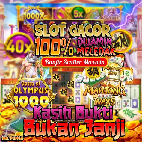 Slot paling gacor modal receh. Live draw.