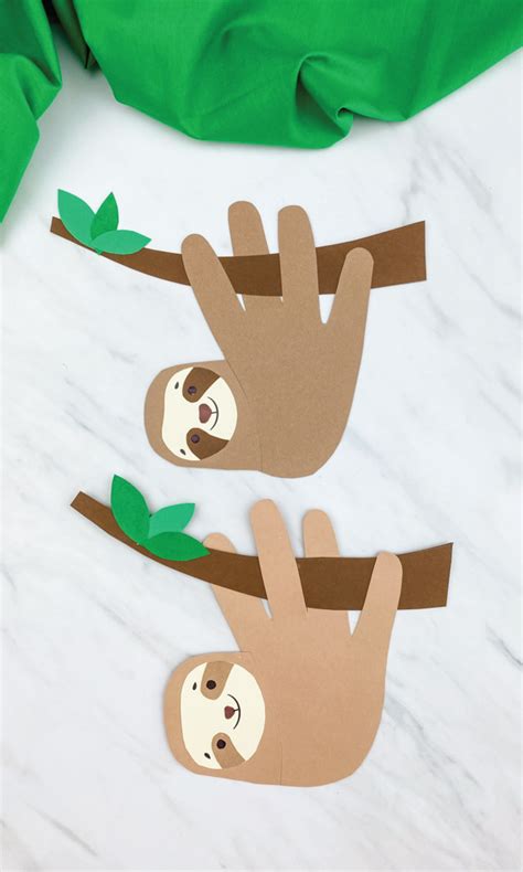 Sloth Craft Template