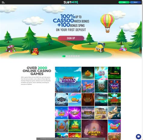 Slotnite best slots Canada