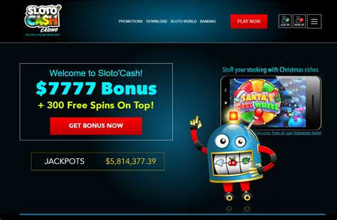 SlotoCash Australia slots site