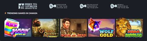 SlotsMillion Canada slots collection