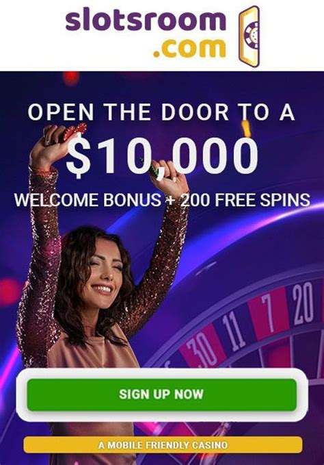 Casino Bonuses & No Deposit Bonus Codes. Much fanfare surrounds the casino bonuses at SlotsRoom. New players can claim a $10,000 Welcome Package that also includes 200 free spins. Players must enter the code WELCOME200 to receive the reward. The first part of the bonus is a matching 200% deposit on the player's first five qualifying ….