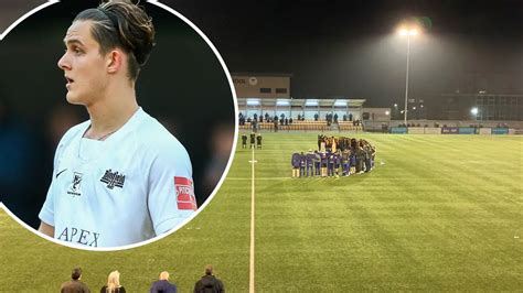 Slough Town hold minutes silence for Christian Rowe